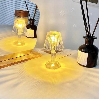 LED mini stolní lampa stolní světlo tlačítkové světlo baterie stolní lampa domácí osvětlení svatební dekorace slavnostní atmosféra světlo