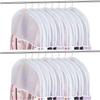 Shoulder Covers Plastic Hanger Covers for Clothes Closet Clothes Protectors Breathable Garment Cover Clear Jacket Cover   24'' X12" X2''/10 Pack