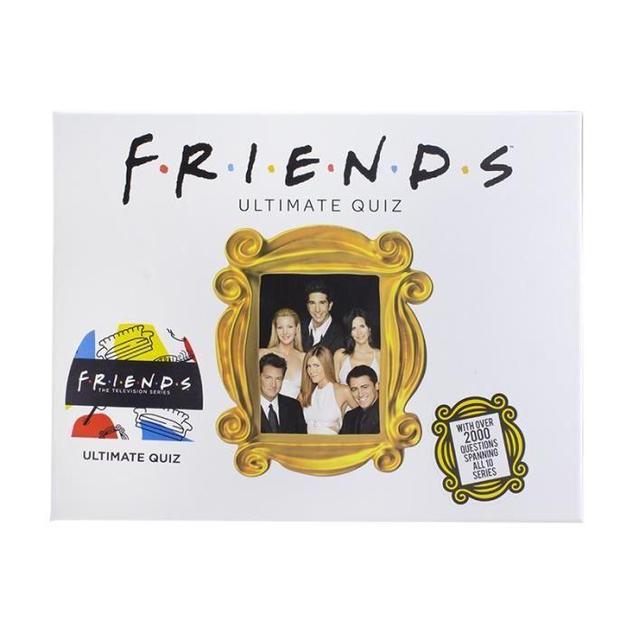 Jeu De Société Friends Ultimate Trivia Quiz - PALADONE - 2000 Questions - 2 Joueurs Ou Plus