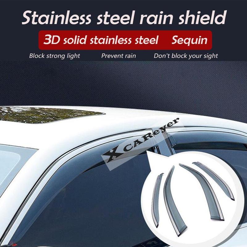 For CHEVROLET AVEO Hatchback 2011 2012 2013 2014 2015 Car Sticker Plastic Window Glass Wind Visor Rain/Sun Guard Vent Parts