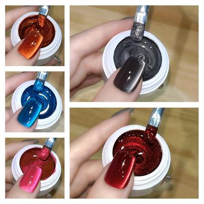 Cat Eye Magnetic Gel Nail Polish 5ml Varnis Semi Permanent Soak Off UV Gel Varnish DIY Nail Art