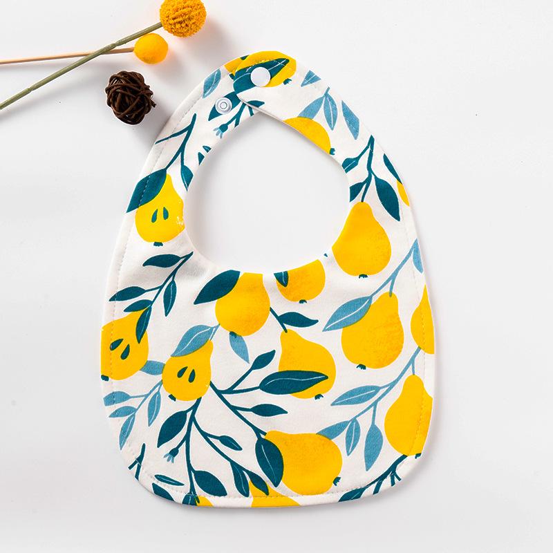 Thick Waterproof Baby Bib - Pure Cotton, Enlarged & Widened for Boys and Girls