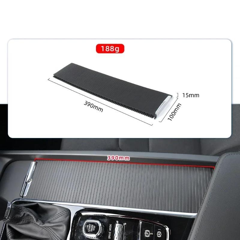 X-T For Volvo XC60 2018-2025 V60  S60 -2025 Car Center Console Sliding Shutters Cup Holder Roller Blind Cover Replacement