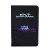 Student Classroom Notebook Cartoon Printed Portable Imitation Leather Black Notebook Creative Notebook