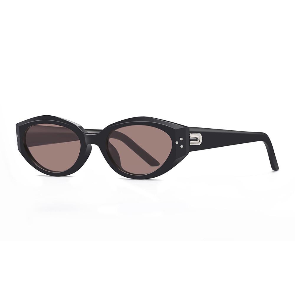 Vintage Cat Eye Sunglasses Women Uv400 Polarized Resin Frame For Outdoor Sun Protection