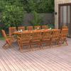 Vidaxl 13-Cz. Garden Furniture Set 280X90X75Cm Solid Acacia Wood
