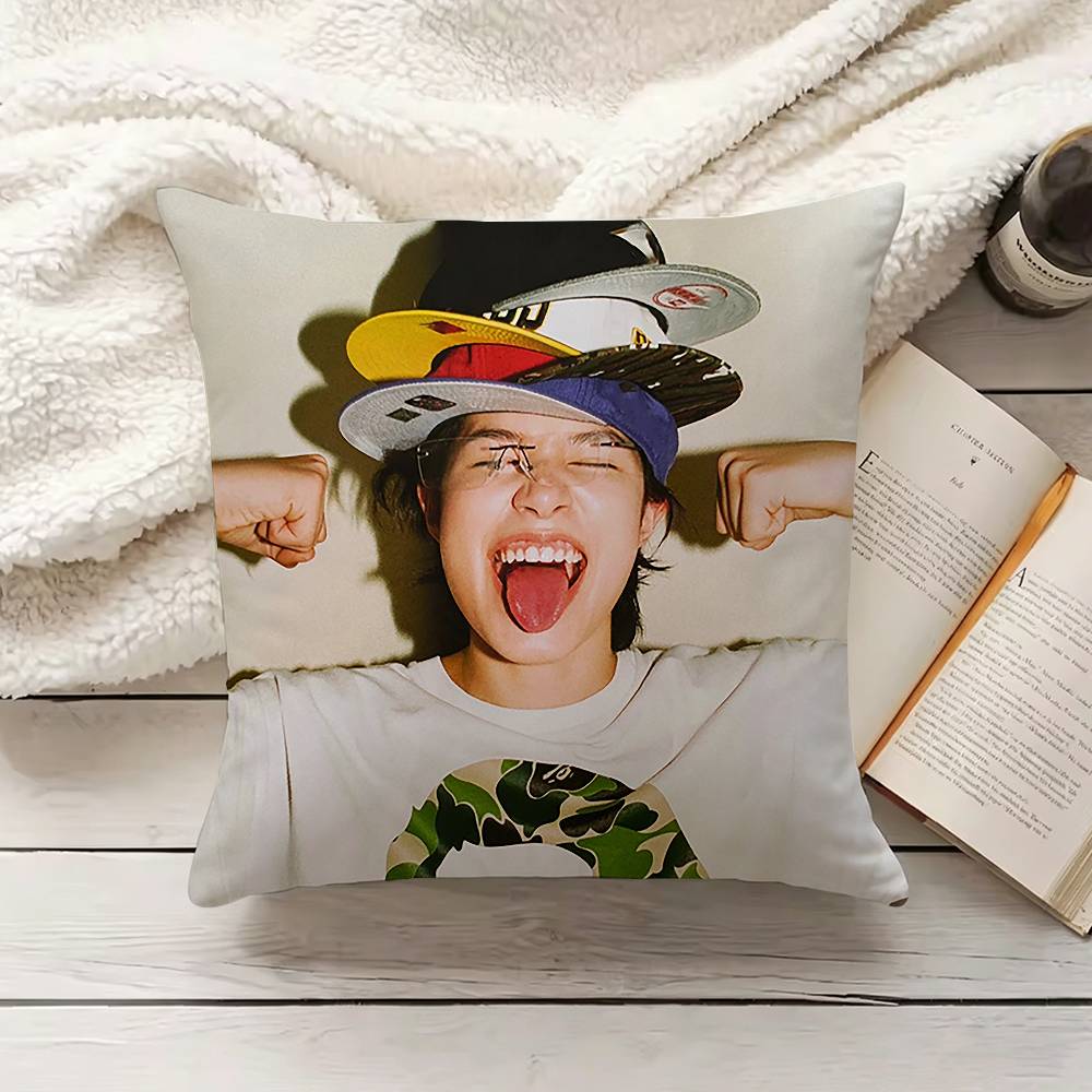 lngshot LOUIS Pillow Cover Sofa Cushion Cover Home Room Decoration Children Gift