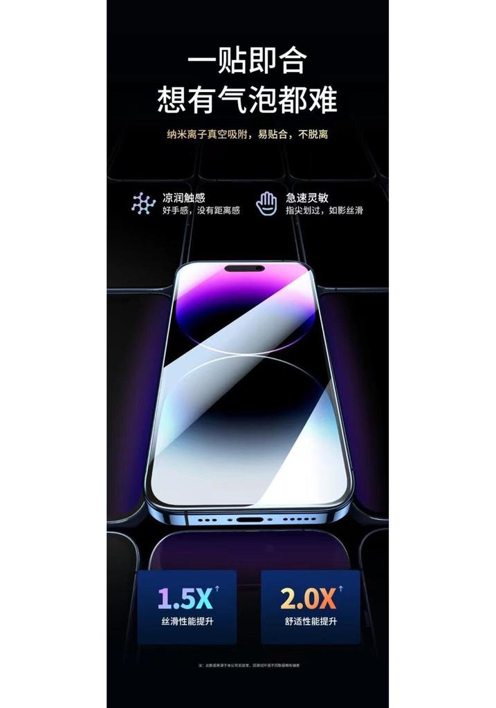Instant Adhesive Tempered Film for Vivo iQOO Neo 8 Pro