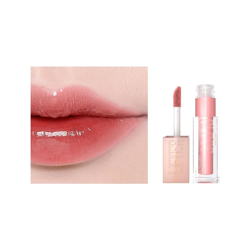Блеск для губ Maybelline, Водянистый, Легко наносится, Прозрачный и увлажняющий с гиалуроновой кислотой, Стик-блеск для губ - Reef коричневый