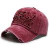 Solid Color Baseball Cap with Letter Patch Sun Hat Casual Duckbill Hat  Sports