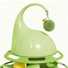 Cat Puzzle Treat Dispenser Slow Feeder Turntable Interactive Cat Treat Dispensing Toy For Chewing Needs Foraging Behavior Crate
