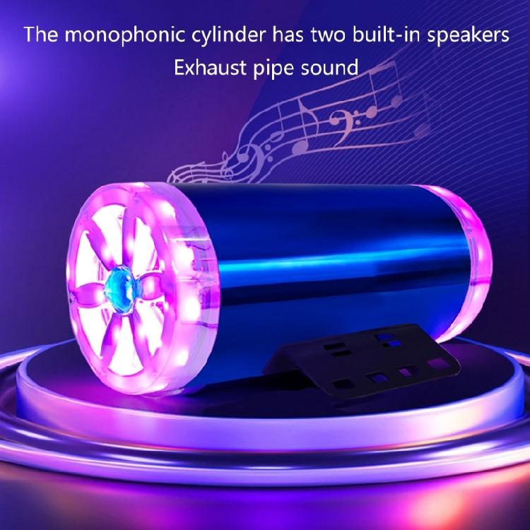 Système Audio Double Haut-parleur pour Moto Haute Performance avec Éclairage LED Spectaculaire Facile à Transporter pour les Trajets Quotidients & les Balades Plaisir