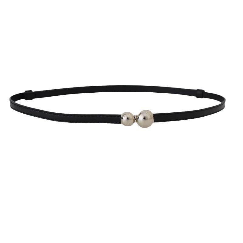 Elegant Women's Slim Waist Belt In Stylish Pu Leather For Dresses And Sweaters In Versatile Colors