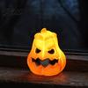Vivid Texture Ornament Halloween Pumpkin/Hand/Stump Night Light Spooky LED Decorative Table Atmosphere Lamp for Indoor Outdoor Party Tabletop