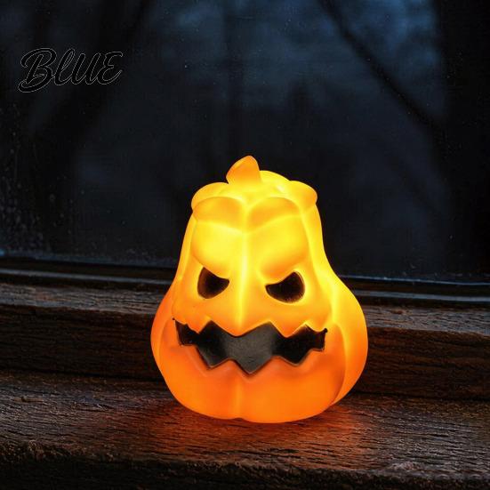 Vivid Texture Ornament Halloween Pumpkin/Hand/Stump Night Light Spooky LED Decorative Table Atmosphere Lamp for Indoor Outdoor Party Tabletop