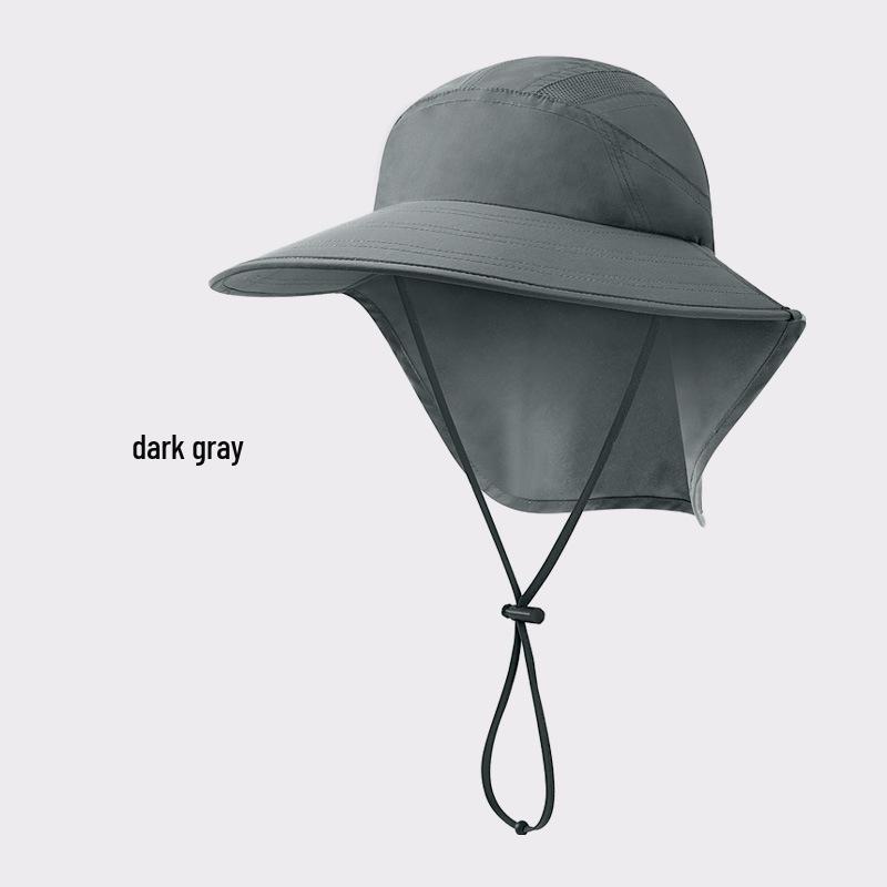 Breathable Water-Repellent Sun Hat with Neck Protection for Outdoor Activities