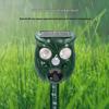 Solar Ultrasonic Animal Repeller with Infrared Sensor