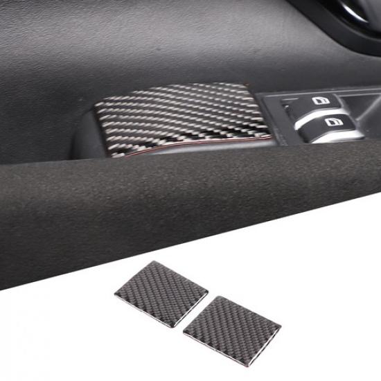 Soft Carbon Fiber Interior Door Handle Lower Trim Sticker For Lotus EMIRA 21-25