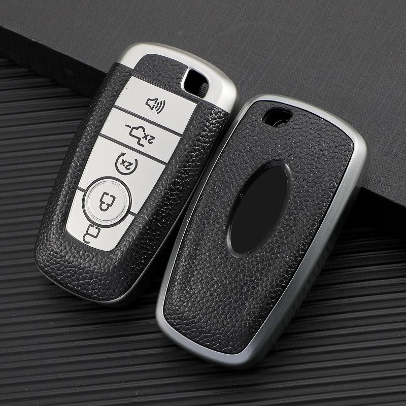 Ford Mondeo, New Focus, Edge, Everest, Ecosport Leather Key Cover