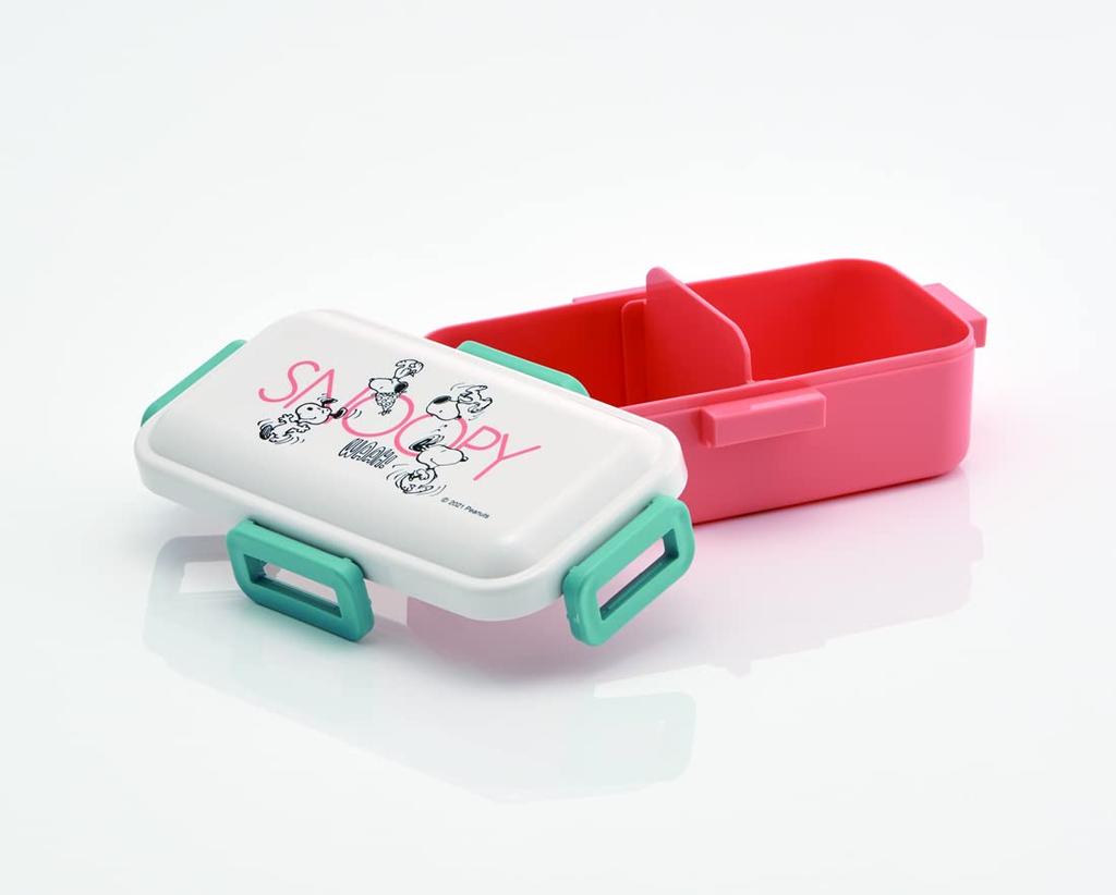 Skater antibakteriální Fluffy Dome víko Bento Box 530 ml Snoopy Awesome Made in Japan PFLB6AG-A