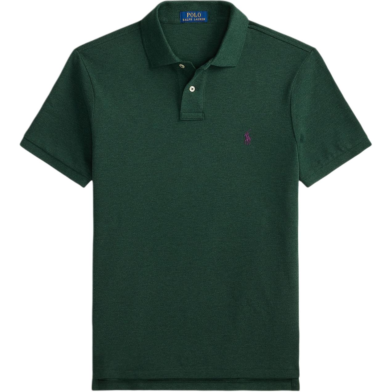 

Polo Ralph Lauren FW25 Хлопковая рубашка поло Custom Slim Fit с вышивкой маленького пони Мужские топы MNPOKNI1N823760-300 M