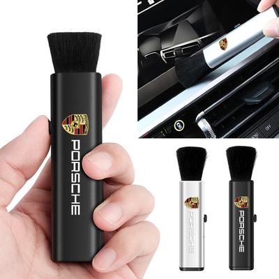 1Pcs Car Interior Cleaning Brush Air Outlet Dusting Brush For 911 718 Taycan Panamera Cayenne Macan Boxster Cayman Pajun
