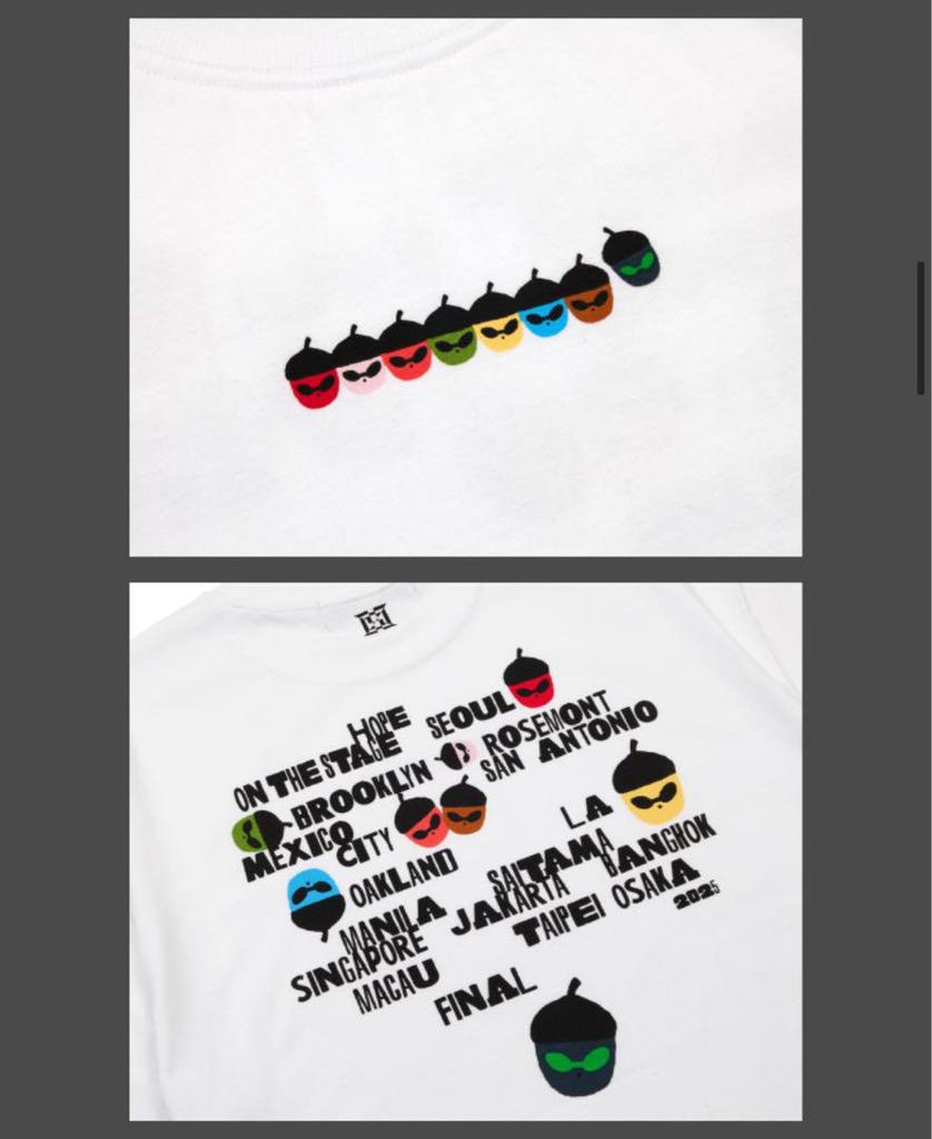 [USED] Hope On the Stage Final Acorn T-shirt XL