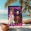 Ultra-Soft Beach Towel with Bratz Theme,Ideal for Pool - Camping, Diving - Perfect Travel Essential, Vibrant Beach Towel.