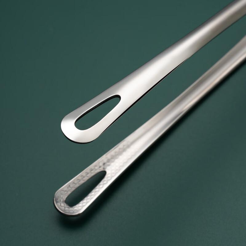 Abdo Large Stainless Steel Food Tongs Set (3-Pack)