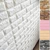 1PC Self-Adhesive DIY 3D Bedroom Wall Sticker Living Kids Room Imitation Brick Home Decor Anti-Collision TV Backdrop Waterproof