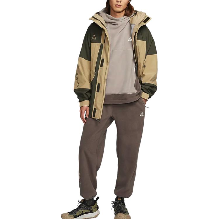Nike ACG Wolf Tree Solid Logo Pullover Hoodie Men Tops Grey DQ5780-087