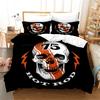 3D Printed Skull Bedding Set Pillowcase Cyber Love Duvet Cover Double Twin Full Queen King Adult Kids Bedclothes Quilt Cover