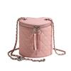 New Bucket Bag Diamond Chain Bag Shoulder Bag Heart-shaped Versatile Messenger Bag Women