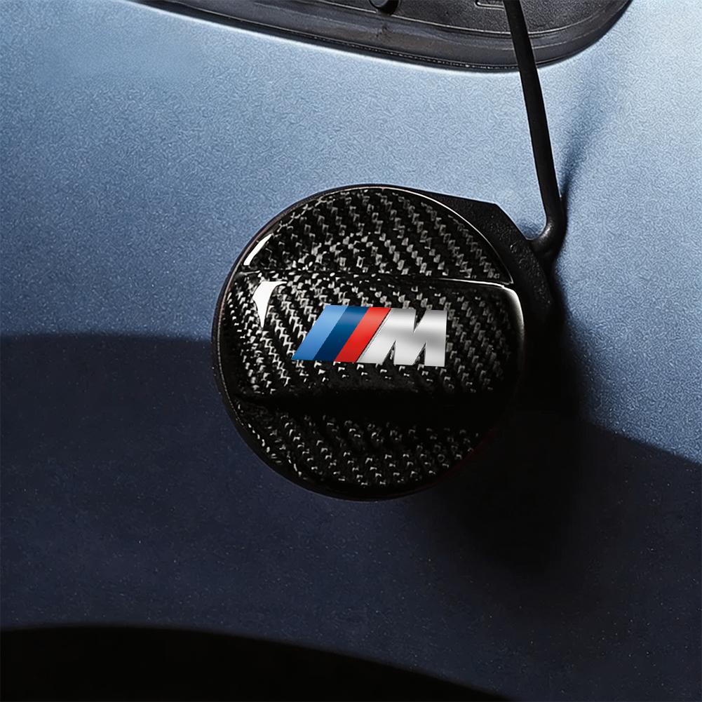Carbon Fibre Fuel Cap Fuel Tank Decorative Protection Cover Stickers For BMW G80 G06 G07 G42 G14 G15 G16 F82 F20 F21 F83 M2 M3 M