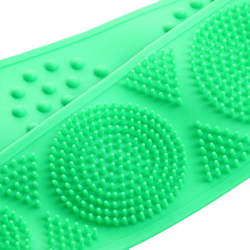 Dual-Sided Silicone Bath Scrubber, Thickened Long Strip Towel (180g)