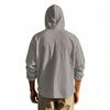 Men's Casual Hooded Long-Sleeve Cotton Linen Shirt - Versatile Fashion Trend