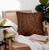 18X18 Inch Classic Leopard Print Throw Pillow, Soft Skin-Friendly Cushion, Stylish Home Sofa Decor Pillow Ideal Family Gift