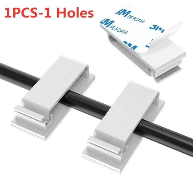 Cable Organizer Cord Management Wire Holder Flexible USB Cable Winder Tidy Silicone Clips For Mouse Keyboard Earphone Protector