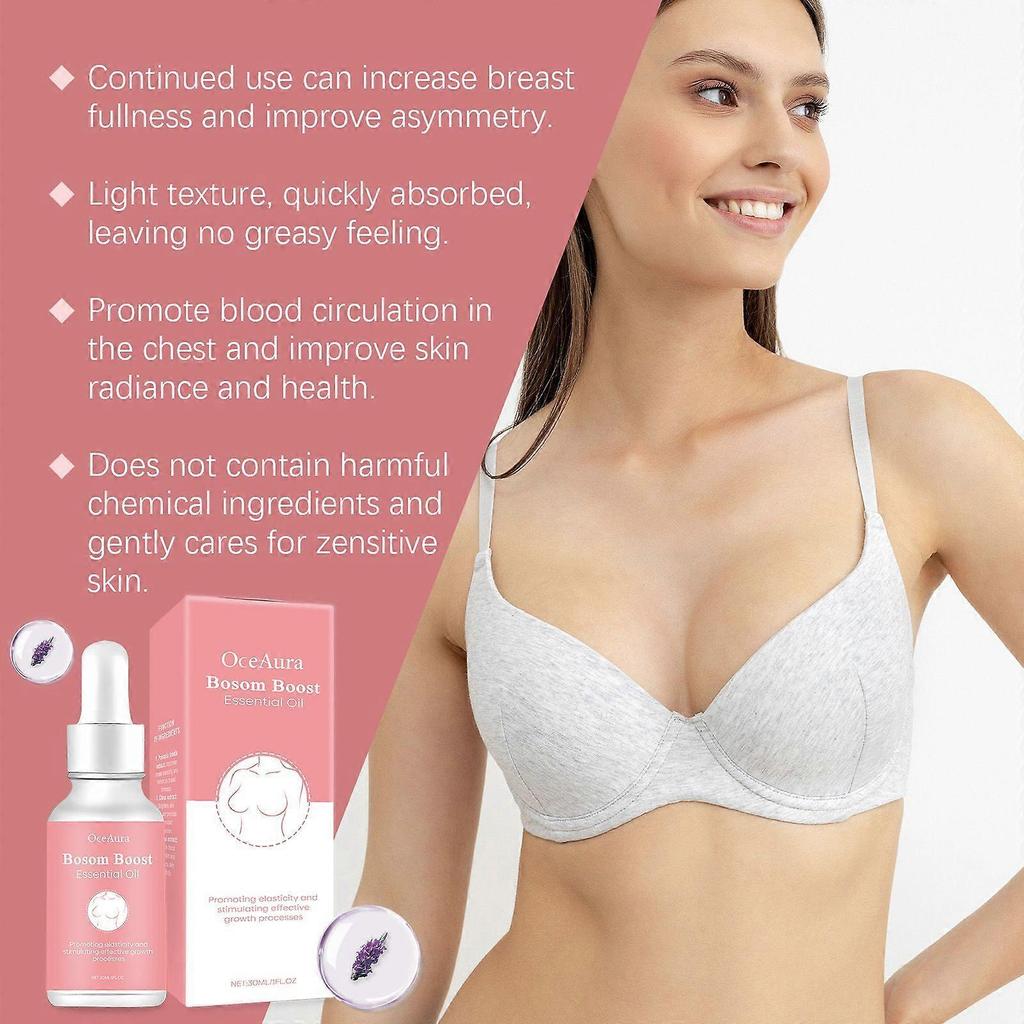 Oceaura Women's Breast Essential Oil - Firming And Lifting, Prevents Sagging, Moisturizing And Plumping Massage Oil