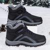 Women's winter fur one thickened padded waterproof comfortable warm anti cold lightweight hiking waterproof non-slip snow boots cotton shoes