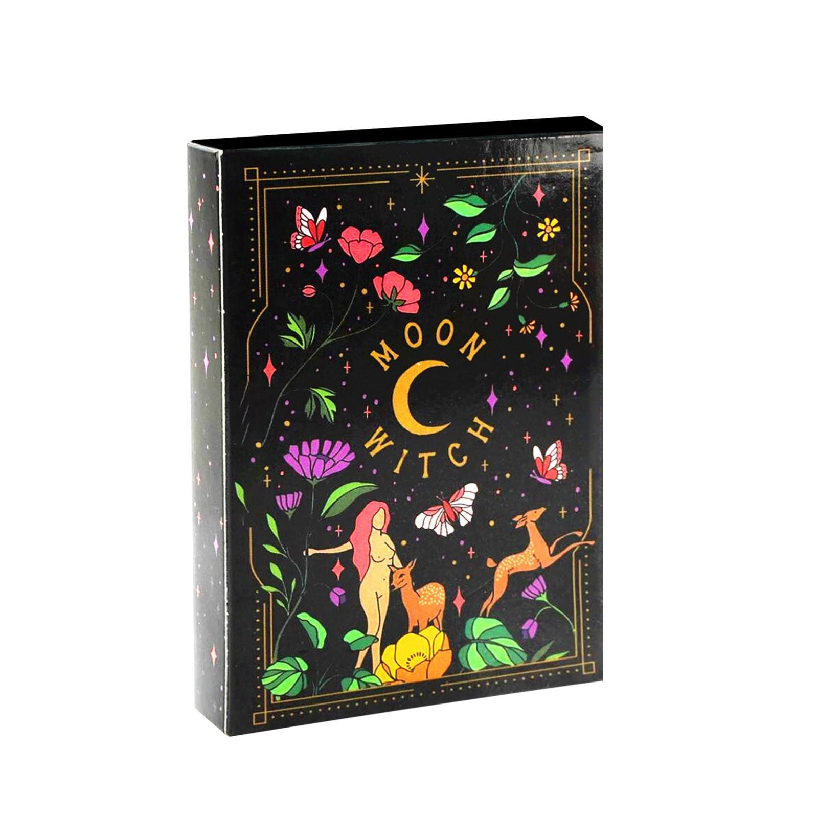 Карты Таро Водонепроницаемые колоды Таро Карты Таро с путеводителем Карты Таро для начинающих Устойчивые к морщинам Фиолетовые One Size