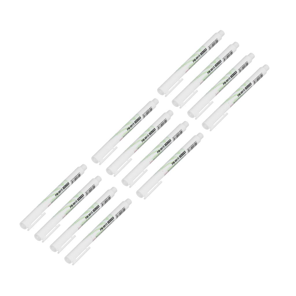 12 Pcs Marker Pens DIY Fine Nib Quick Drying White Drawing Pen Blackboard Marker