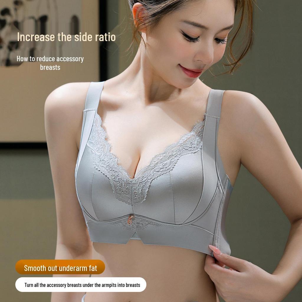 Adjustable Lift-Up Bra for Large Bust - Enhances Shape, Prevents Sagging, and Gathers Side Breasts