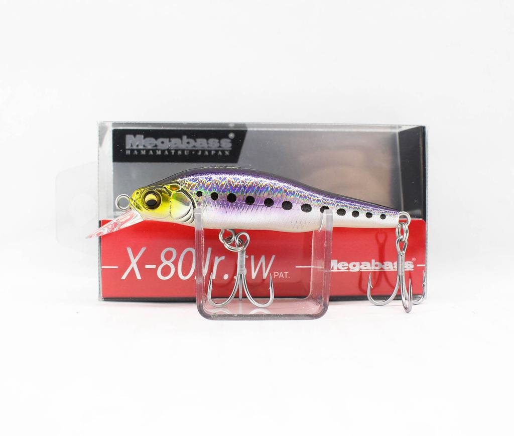 Megabass X-80 JR SW Slow Sinking Lure GG Iwashi (1676)
