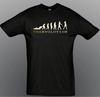 Evolution Of Man Funny Feminism T-Shirt Humor Graphic Tee