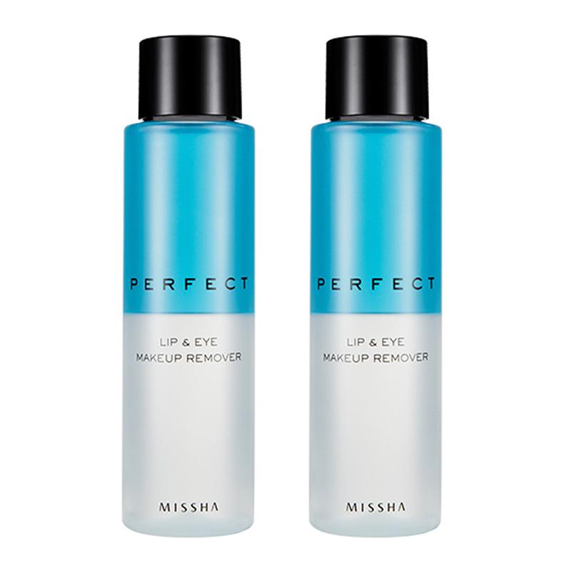 

[MISSHA] Идеальное средство для снятия макияжа с губ и глаз (1 + 1) 155 мл*2 шт.