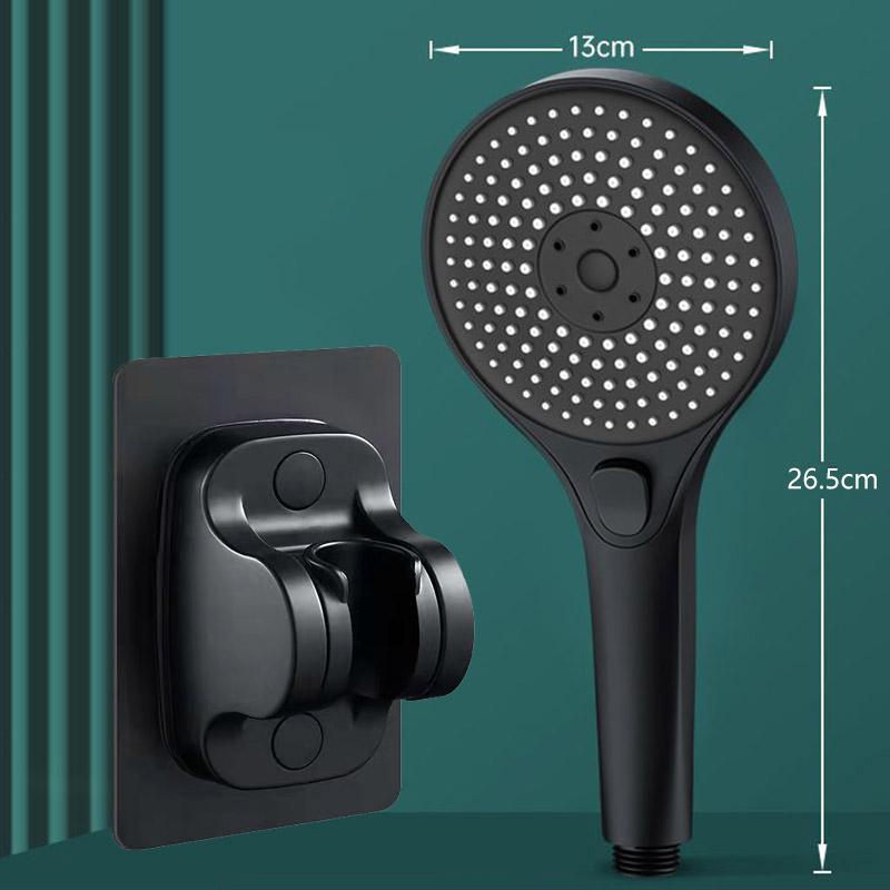 High Pressure Shower Head With Large Panel Water Outlet Super Powerful Bathroom Universal Shower Head Combination Set