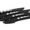 4 st Bildekorationsremsor för Bumper, Dörrskyddsklistermärke För Alfa Romeo Giulietta GT 159 147 156 Giulia F1 Biltillbehör