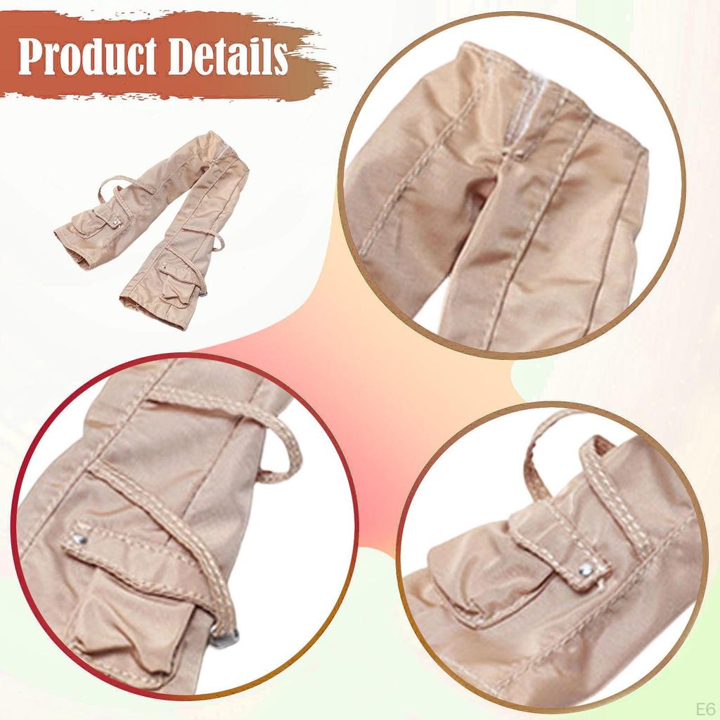 1/12 Cargo Pants Clothing Fashion Photography Scene Roles Playing Decorative Action Figure Clothes