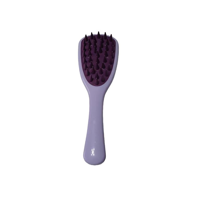 Long-Handled Silicone Scalp Massage Comb for Men & Women - Itch Relief & Deep Clean Shampoo Brush 21*7*3cm